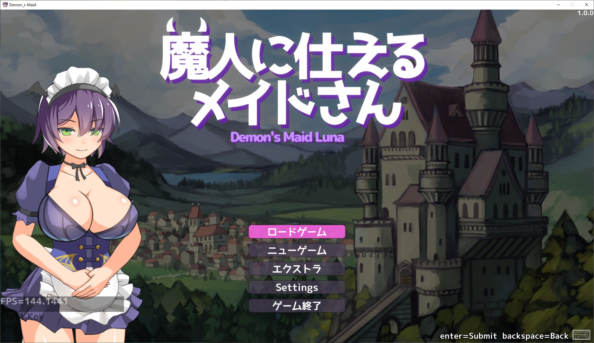 【日式ACT/动态】魔人に仕えるメイドさ DL正式版【新作/350M】