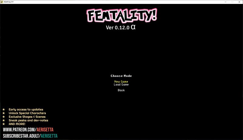 【欧美ACT/全动态】FEMTALITY v0.12 安卓+PC 最新测试版【新作/1.2G】-乌龟ACG游戏