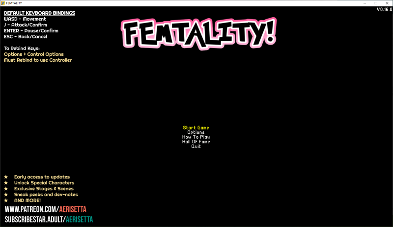 【欧美ACT/全动态】FEMTALITY v0.16 安卓+PC 最新测试版【更新/1.75G】-乌龟ACG游戏
