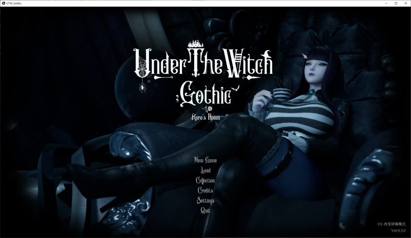 【欧美3D/中文/CV】女巫之下-哥特式库洛的房间 v0.5 官中测试版 【更新/2.8G】-乌龟ACG游戏