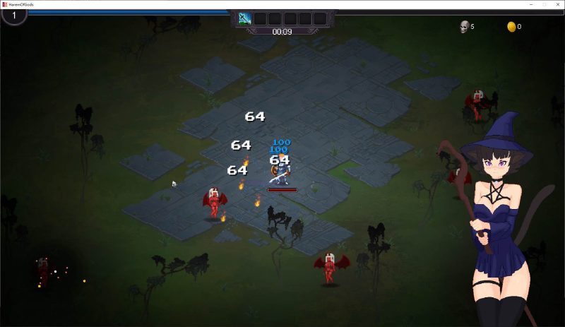 【像素ARPG/中文/动态】神灵后宫 v0.7.30 官中测试版 【新作/720M】-乌龟ACG游戏