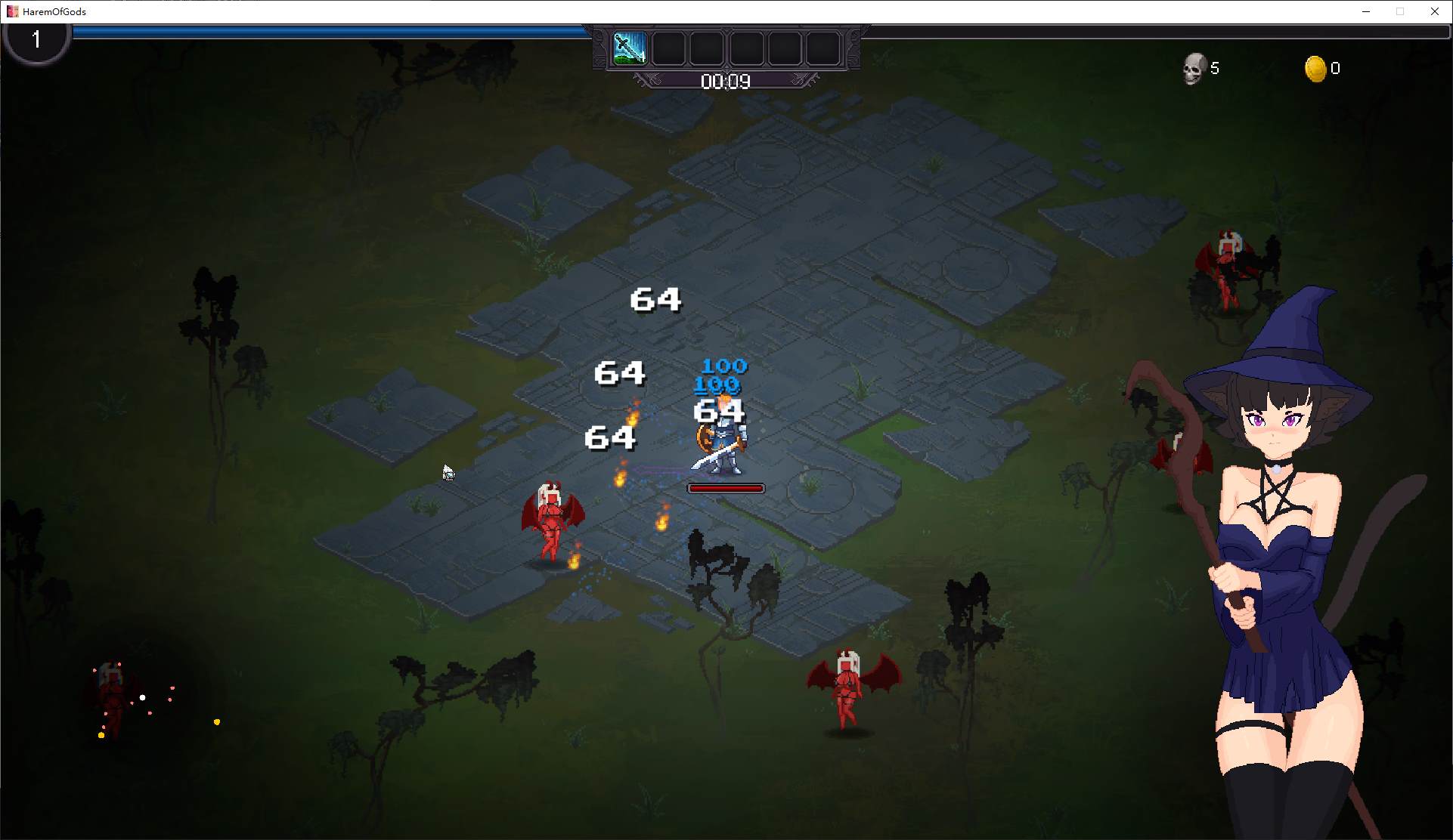 【像素ARPG/中文/动态】神灵后宫 v0.7.30 官中测试版 【新作/720M】-乌龟ACG游戏
