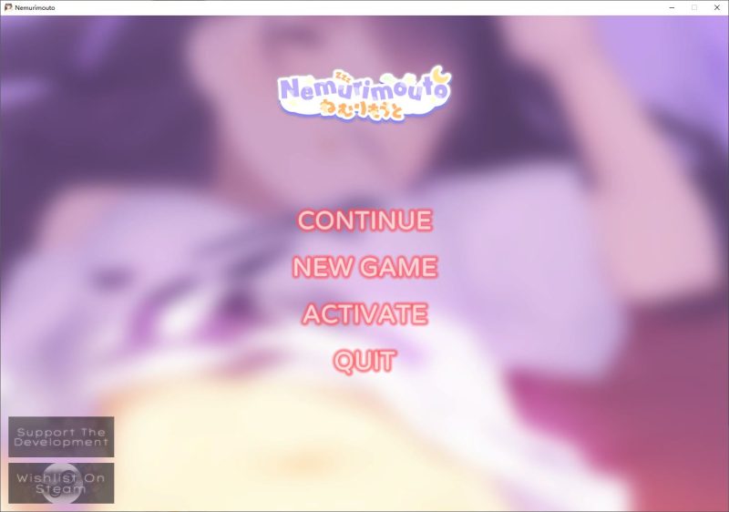 【触摸SLG/中文/动态】Nemurimouto v0.10 安卓+PC steam官中版【更新/560M】-乌龟ACG游戏
