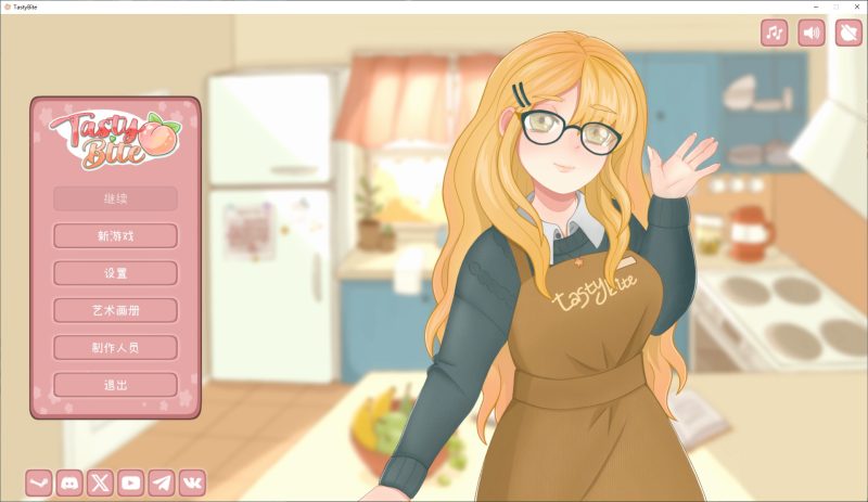 【欧美SLG/中文/动态】与美食少女恋爱吧 steam中文版【新作/660M】-乌龟ACG游戏