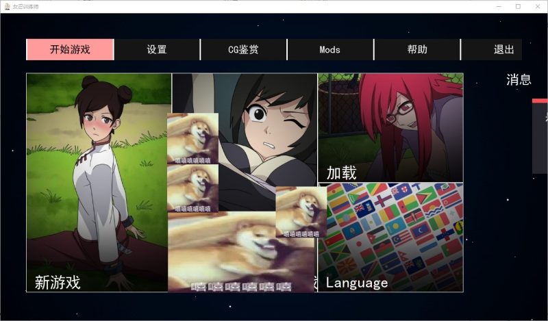 【欧美SLG/中文/动态】女忍者训练师 V0.19.1 安卓+PC 官中作弊版【更新/800M】-乌龟ACG游戏