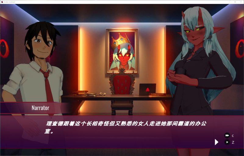 【泡泡龙SLG/中文/动态】Under Contract v0.44 官中步兵版【新作/1.8G】-乌龟ACG游戏