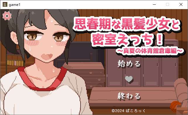 【像素SLG/汉化/动态】与青春期黑发少女的密室H！机翻汉化版【新汉化/510M】-乌龟ACG游戏