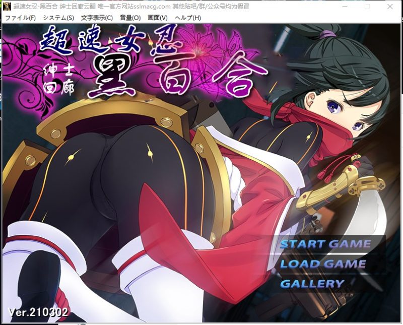 【日式SLG/汉化】超速女忍-黑百合V1.00 机翻版 付CG【3.4G/新汉化/全CV】-乌龟ACG游戏