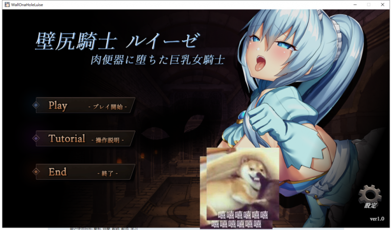 【SLG/全动态】壁尻骑士露易丝-RBQ的巨儒女骑士 V1.00【270M/新作/全CV】-乌龟ACG游戏