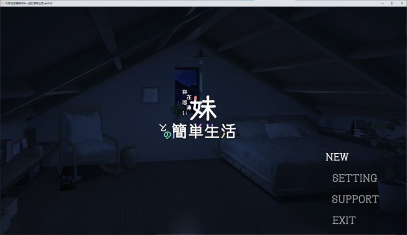【日式SLG/中文/动态】和存在感薄弱妹妹一起的简单生活 v0.6A 最新测试版【更新/1.65G】-乌龟ACG游戏