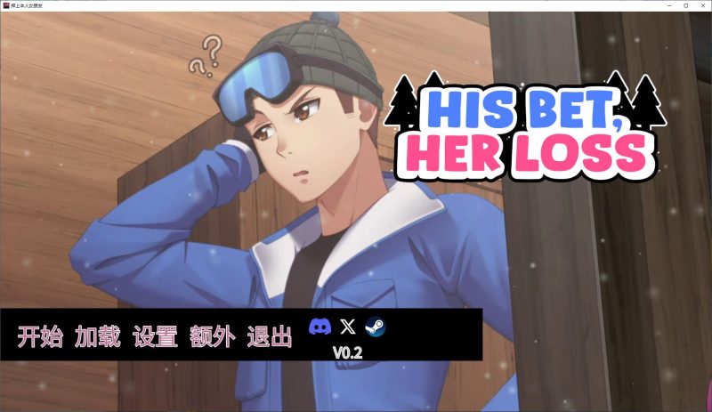 【绿色SLG/中文/动态】His Bet, Her Loss v0.2 步兵中文版【更新/1.4G】-乌龟ACG游戏