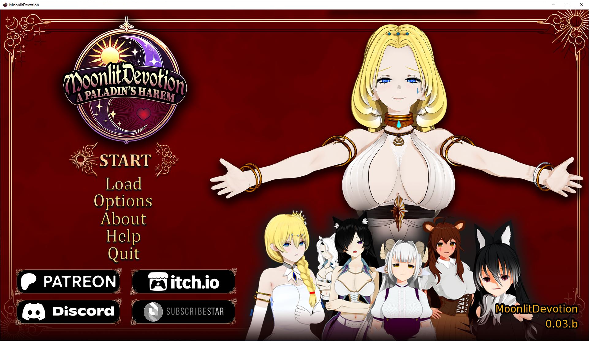 【后宫SLG/中文/动态】月光下的奉献:圣骑士的后宫v0.03 安卓+PC+MAC 官中测试版【新作/4G】