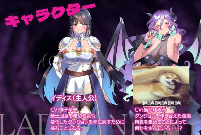【日式RPG/中文】LadyKnight-淫魔迷宫- 中文步兵版【新作/600M】-乌龟ACG游戏